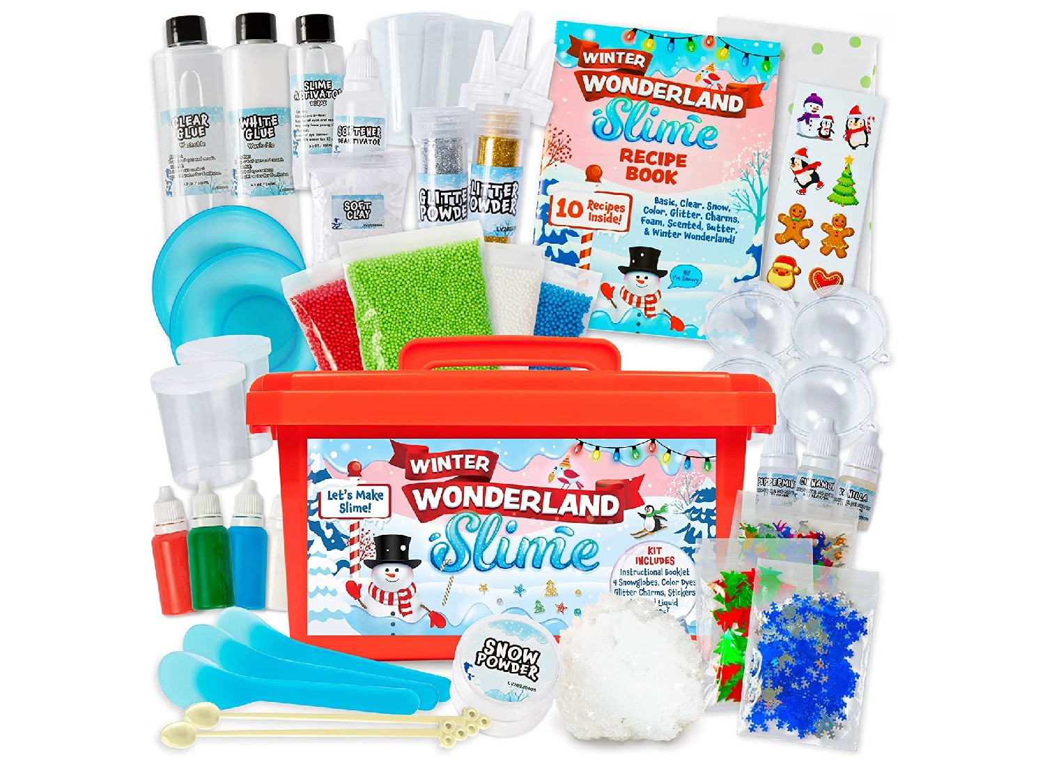 THE BEST SNOW TO USE IN YOUR SLIME!! WINTER SNOW OR EXPANDING SNOW?  AMAZING!!! 