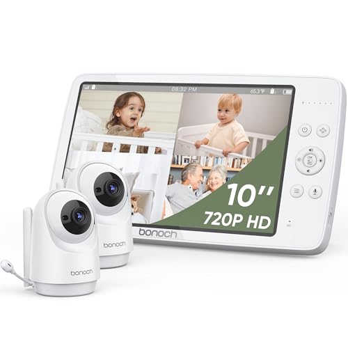 bonoch MegaView Two-Camera Baby Monitor