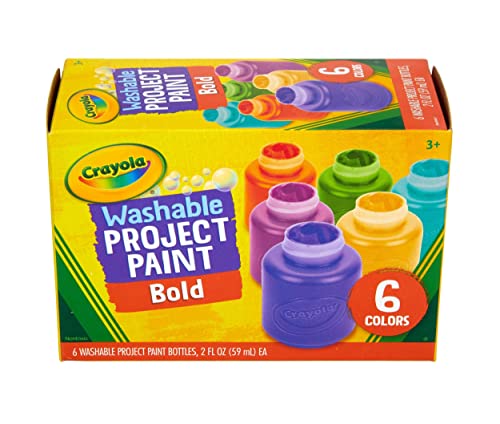 Crayola Washable Kids Paint, 6 Count