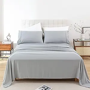 Silky Soft Three-Piece Twin Bed Sheets