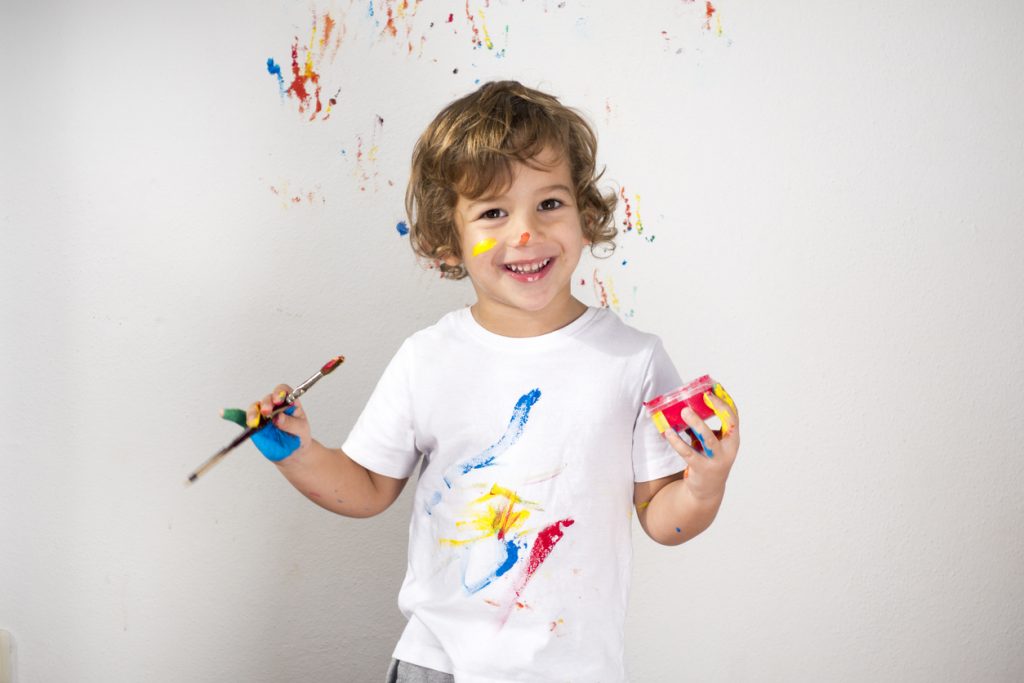 Washable paint for kids