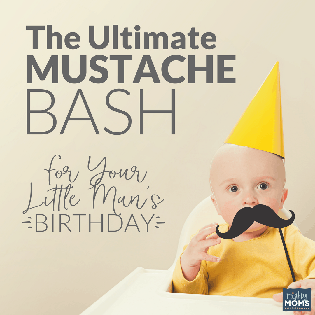 The Ultimate Mustache Bash For Your Little Man's First Birthday