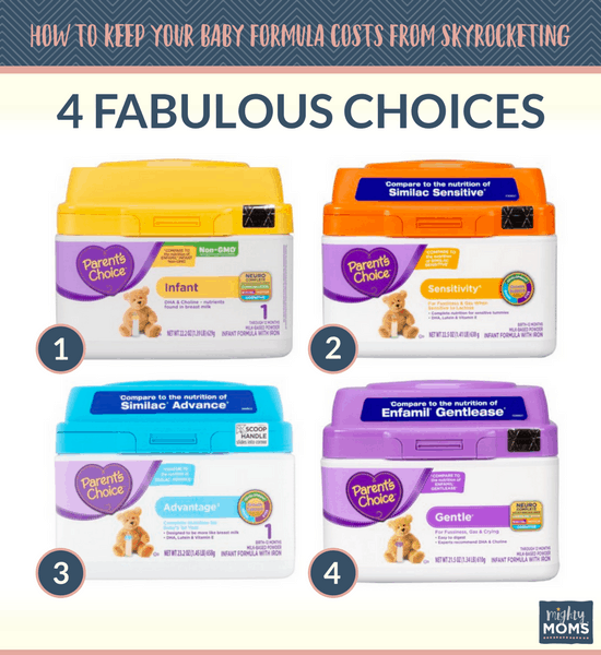 parents choice formula compared to enfamil