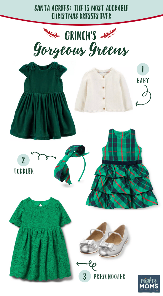 Green Christmas Dress Baby Shop, 57 ...
