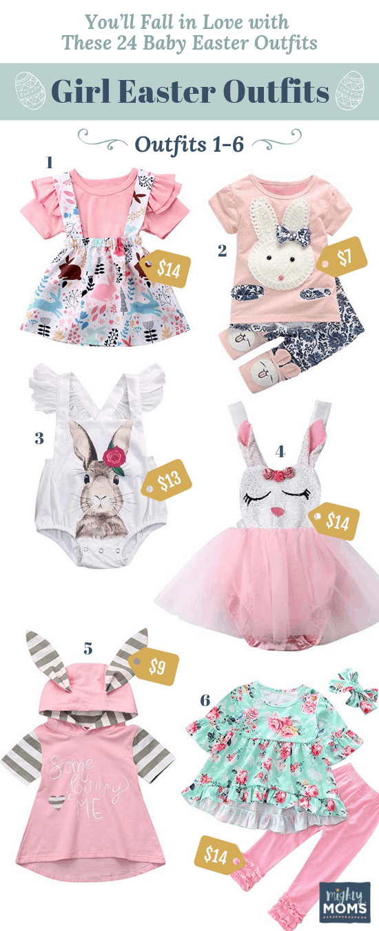 newborn girl easter outfit