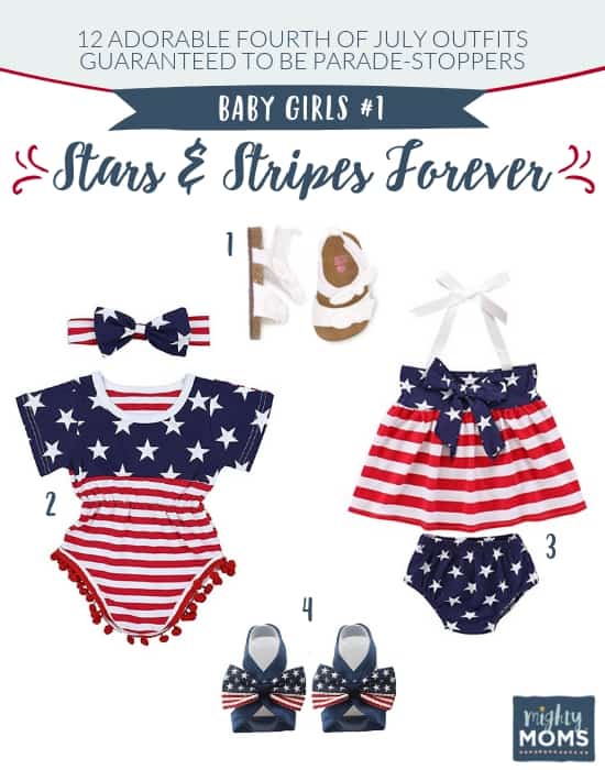baby girl fourth of july outfit