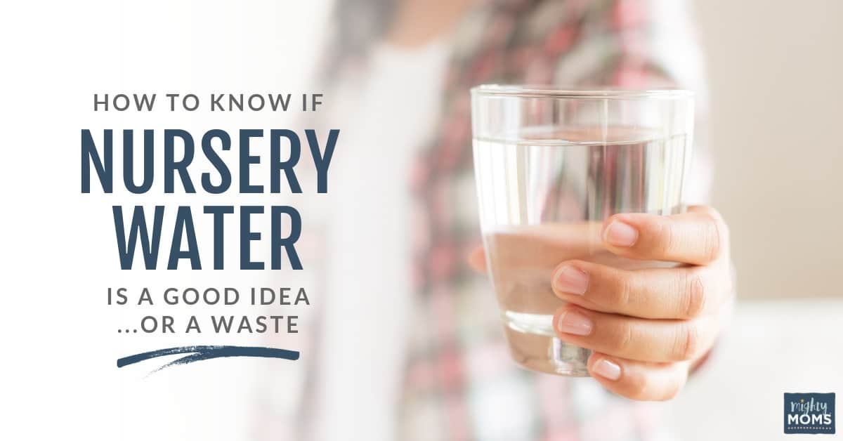 How to Know if Nursery Water is a Good Idea...or a Waste •