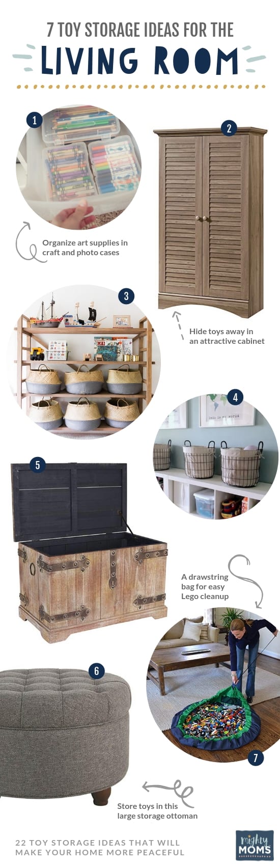 toy storage ideas in living room
